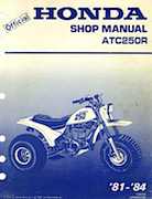 1982 honda 250r motor manual
