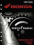 1997-2004 Honda Fourtrax Recon TRX250TE/TM Service Manual