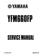 2002 Yamaha YFM660 Grizzly factory service and repair manual