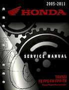 2005-2011 Honda Foreman 500 Trx500 FE FPE FM FPM TMService Manual