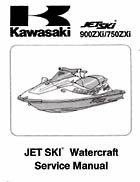 Kawasaki JET SKI zxi 750 service manual