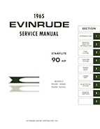 1965 Evinrude 90582  service manual