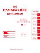 1970 Evinrude Model 33052 service manual