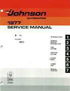 1977 Johnson Model 2R77 service manual