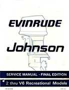 1985 Evinrude Model E4RDLCO service manual