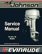 1988 Evinrude Model E30TECC service manual