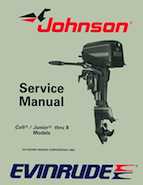 1989 Johnson/Evinrude Model 7RSA service manual