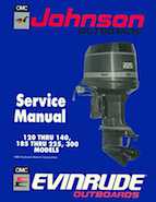 1990 Johnson J300CXES  service manual