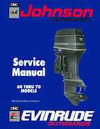 1990 Johnson/Evinrude Model 65WMLA service manual