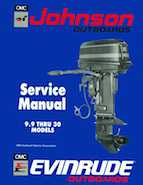 1990 Evinrude Model E25SEES service manual