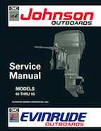 1992 Johnson Model J25DEEN service manual