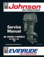 1992 Johnson/Evinrude 155HP Model 155WTALS service manual