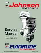 1993 Johnson J175NXET  service manual