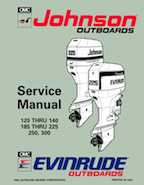 1993 Johnson Model J300CXET service manual