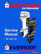 1994 Johnson 150HP Model J150GLER service manual