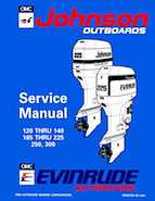 1994 Evinrude Model E250CXER service manual