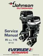 1995 Johnson/Evinrude 100WTXEO  service manual