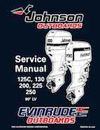 1996 Evinrude Model E250TXED service manual