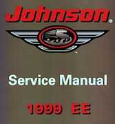 1999 Johnson J25TEL3EE  service manual