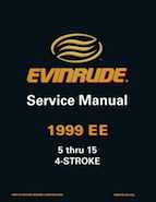 1999 Evinrude E15EBL4EE  service manual