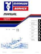 1977 Evinrude 4HP Outboards Service Manual, PN 5303