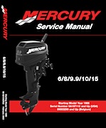 mercury 9.8 shop manual download