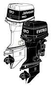 1994 Johnson 115hp outboard