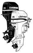 1995 Evinrude 35hp pictures