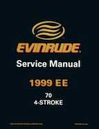 1999 "EE" Evinrude 70HP 4-Stroke Service Manual, P/N 787023