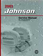 2003 Johnson ST 55 HP WRL 2 Stroke Commercial Service Manual, PN 5005483