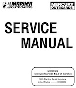 Mercury Outboard 9.9HP 892248R01 Service Manual