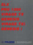 2001 polaris virage jet ski 1200cc specifications