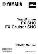 2008 Yamaha WaveRunner FX SHO / FX Cruiser SHO Service Manual