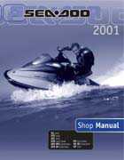 where is starter on 2001 seadoo bombadier xp located