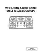 Whirlpool / Kitchenaid Built-in Gas cooktops manual
