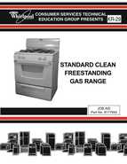 Whirlpool - Standard Clean Freestanding Gas Range manual