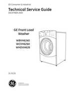 GE - Frontload Washers WBVH6240 WCVH6260 WHDVH626