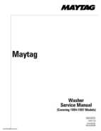 Maytag Commercial Washer LAT Series 1994-1997