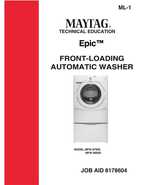 Maytag - Epic Front Load Automatic Washers manual