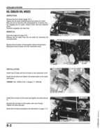 1986-1987 Honda TRX350 FourTrax 4X4, 1987-1989 TRX350D Foreman 4X4 Service Manual