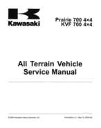 2004-2006 Kawasaki Prairie 700 4x4, KVF 700 4x4 service manual