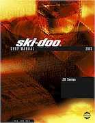 zx series ski doo shop manual