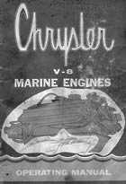 1964 Chrysler V-8 Marine Engines Operating Manual