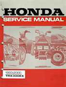owners manual for a 1993 honda 300 quad