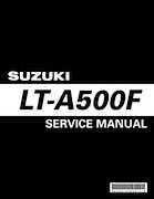 suzuki lt a500f service manual
