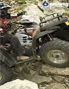 2004 polaris sportsman 700 stuck in 4 wheel drive