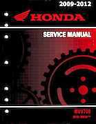honda service manual 2012 big red 700