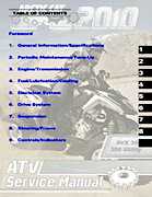 2010 arctic cat 300 ATV owners manual s