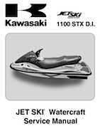 imagenes de un jet ski Kawasaki 1100 STX D I