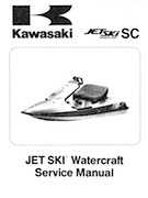 Kawasaki 650 jet ski on line service manual